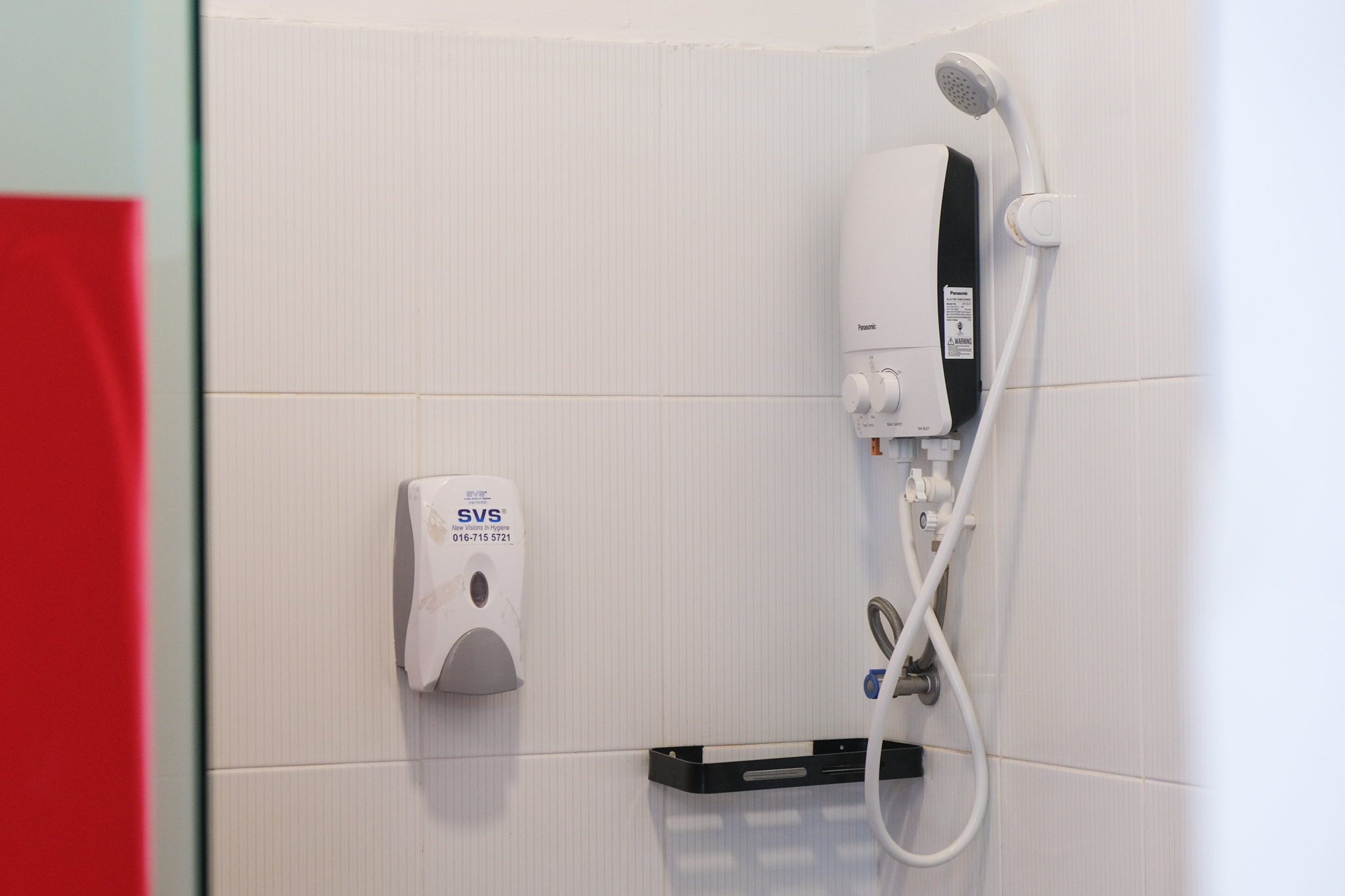 Family room bathroom